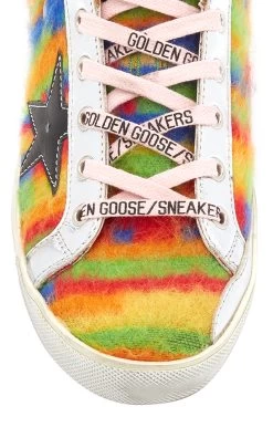 Golden Goose Super-Star Tie Dyed Wool And Leather Sneakers 15 Golden Goose Super-Star Tie Dyed Wool And Leather Sneakers -Lady Fashion Store golden goose multi super star tie dyed wool and leather sneakers 6