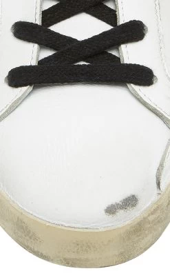 Golden Goose Superstar Distressed Leather Sneakers -Lady Fashion Store golden goose multi superstar distressed leather sneakers 4