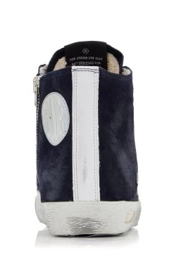 Golden Goose Francy Suede High-Top Sneakers 10 Golden Goose Francy Suede High-Top Sneakers -Lady Fashion Store golden goose navy francy classic suede upper shiny leather star 3