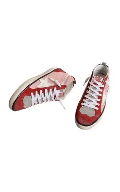 Golden Goose Mid Star Leather Sneakers -Lady Fashion Store golden goose pink mid star leather upper and star suede toe and spur trims wave 2