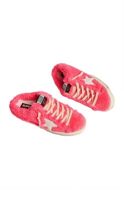 Golden Goose Super Star Sabot Shearling Slip-On Sneakers