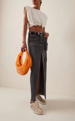 Golden Goose Super-Star Glittered Suede Sneakers