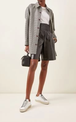 Golden Goose Hi Star Platform Leather Sneakers