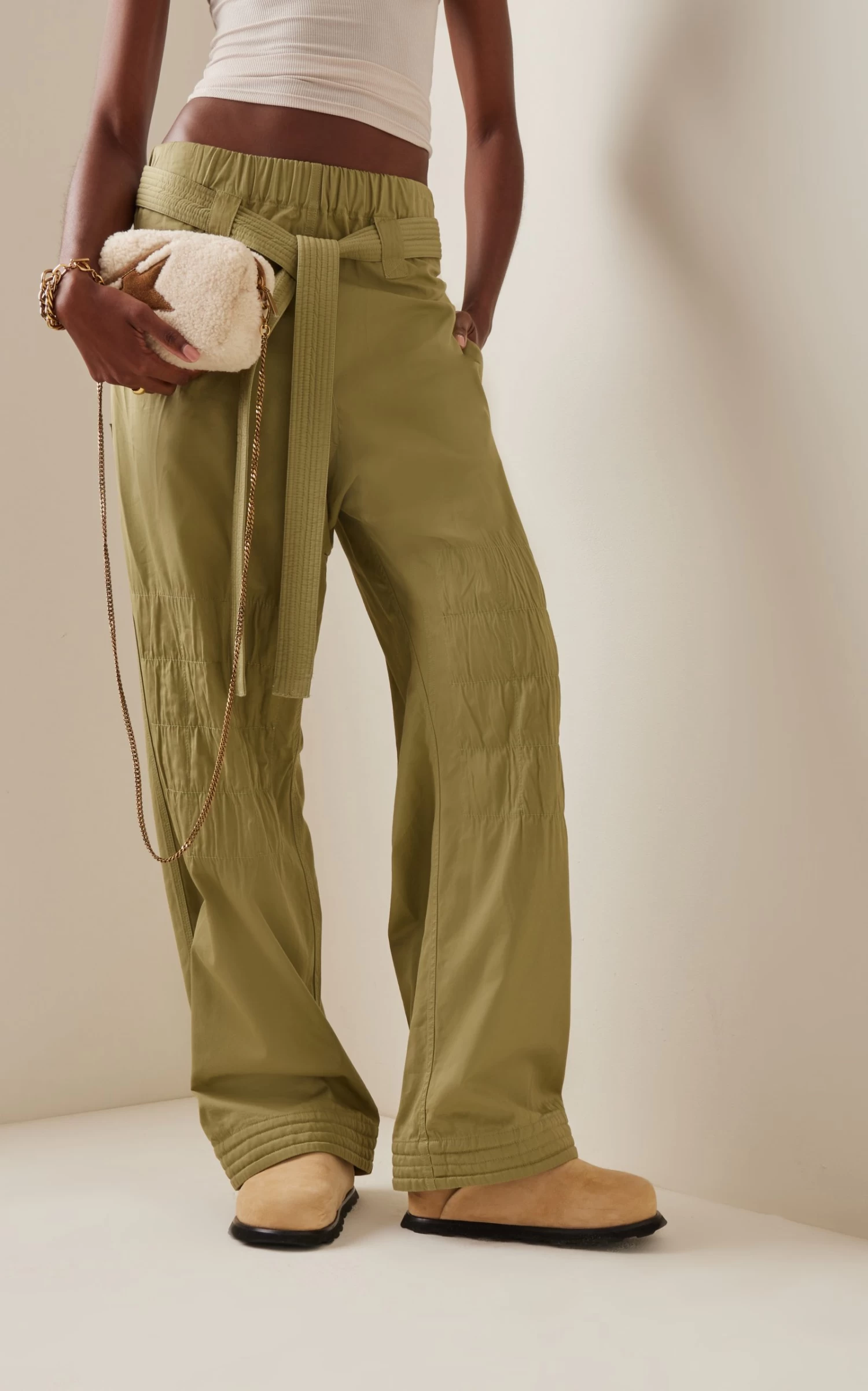 Golden Goose Mini Star Shearling, Suede Crossbody Bag 4 Golden Goose Mini Star Shearling, Suede Crossbody Bag - Image 2