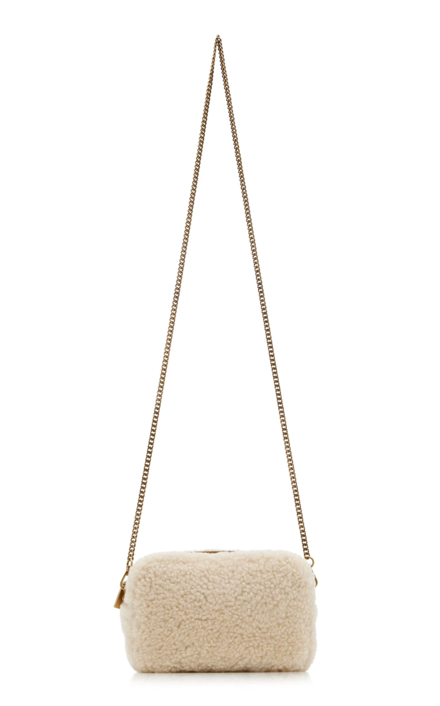 Golden Goose Mini Star Shearling, Suede Crossbody Bag 7 Golden Goose Mini Star Shearling, Suede Crossbody Bag - Image 5