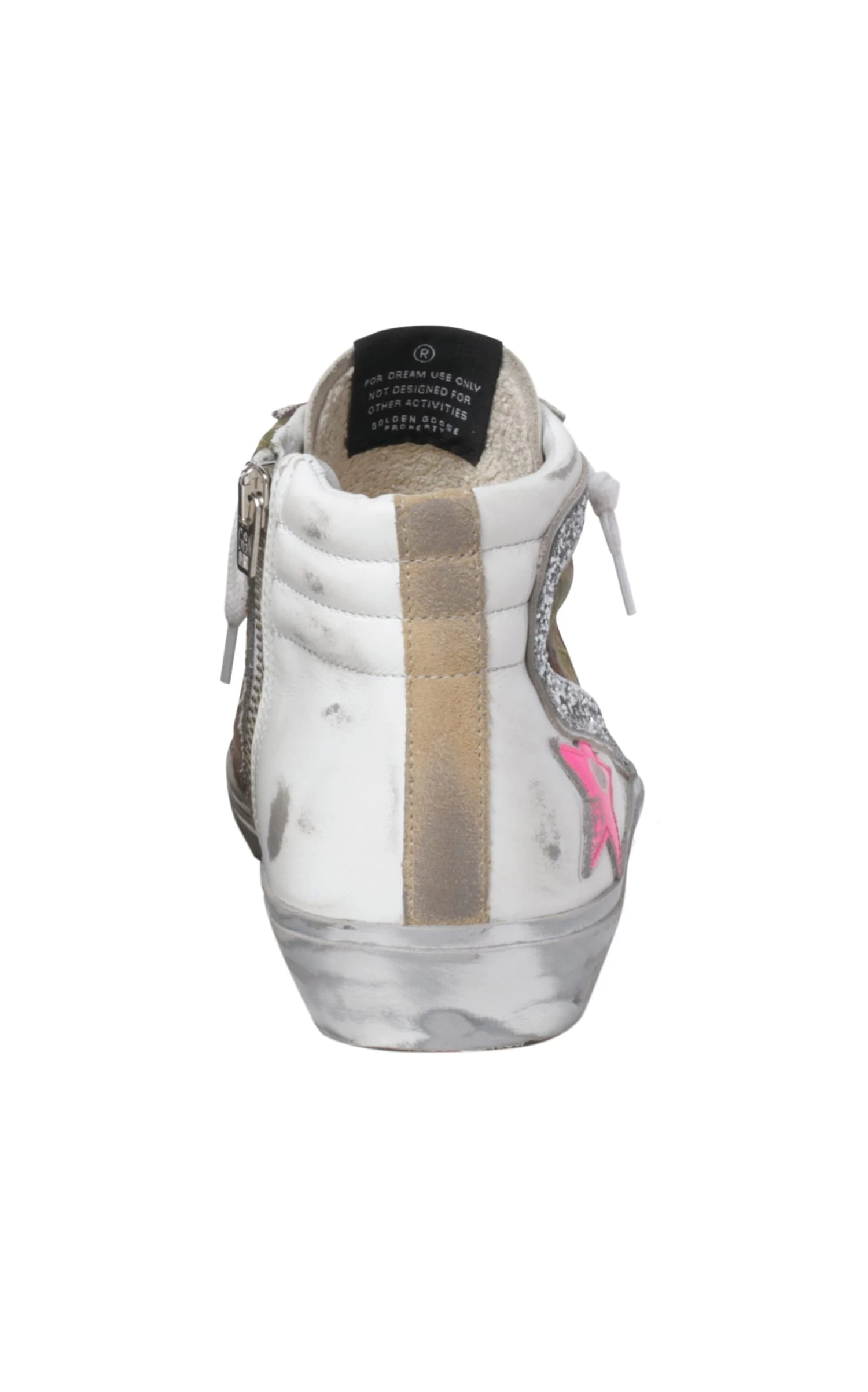 Golden Goose Slide Camo Suede And Leather Sneakers 4 Golden Goose Slide Camo Suede And Leather Sneakers - Image 2