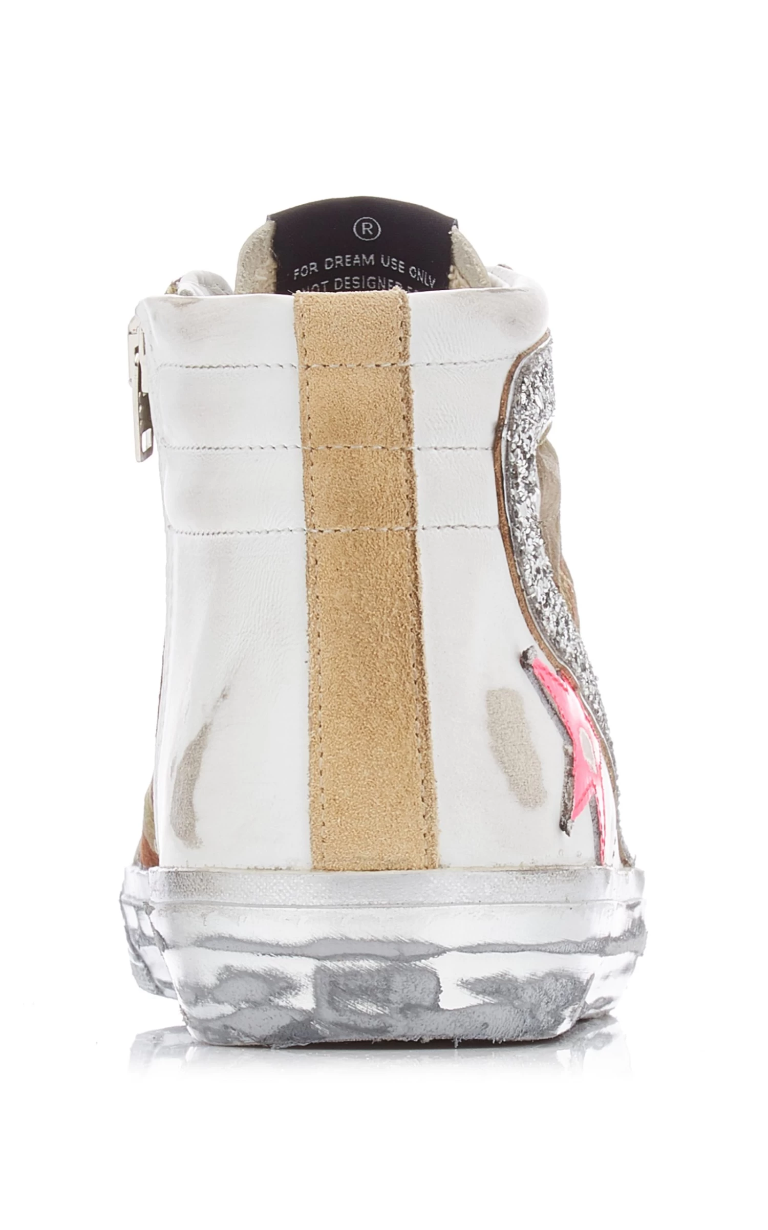 Golden Goose Slide Camo Suede And Leather Sneakers 6 Golden Goose Slide Camo Suede And Leather Sneakers - Image 4