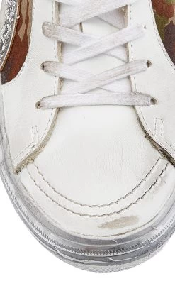 Golden Goose Slide Camo Suede And Leather Sneakers 13 Golden Goose Slide Camo Suede And Leather Sneakers -Lady Fashion Store golden goose white slide camo suede and leather sneakers 5