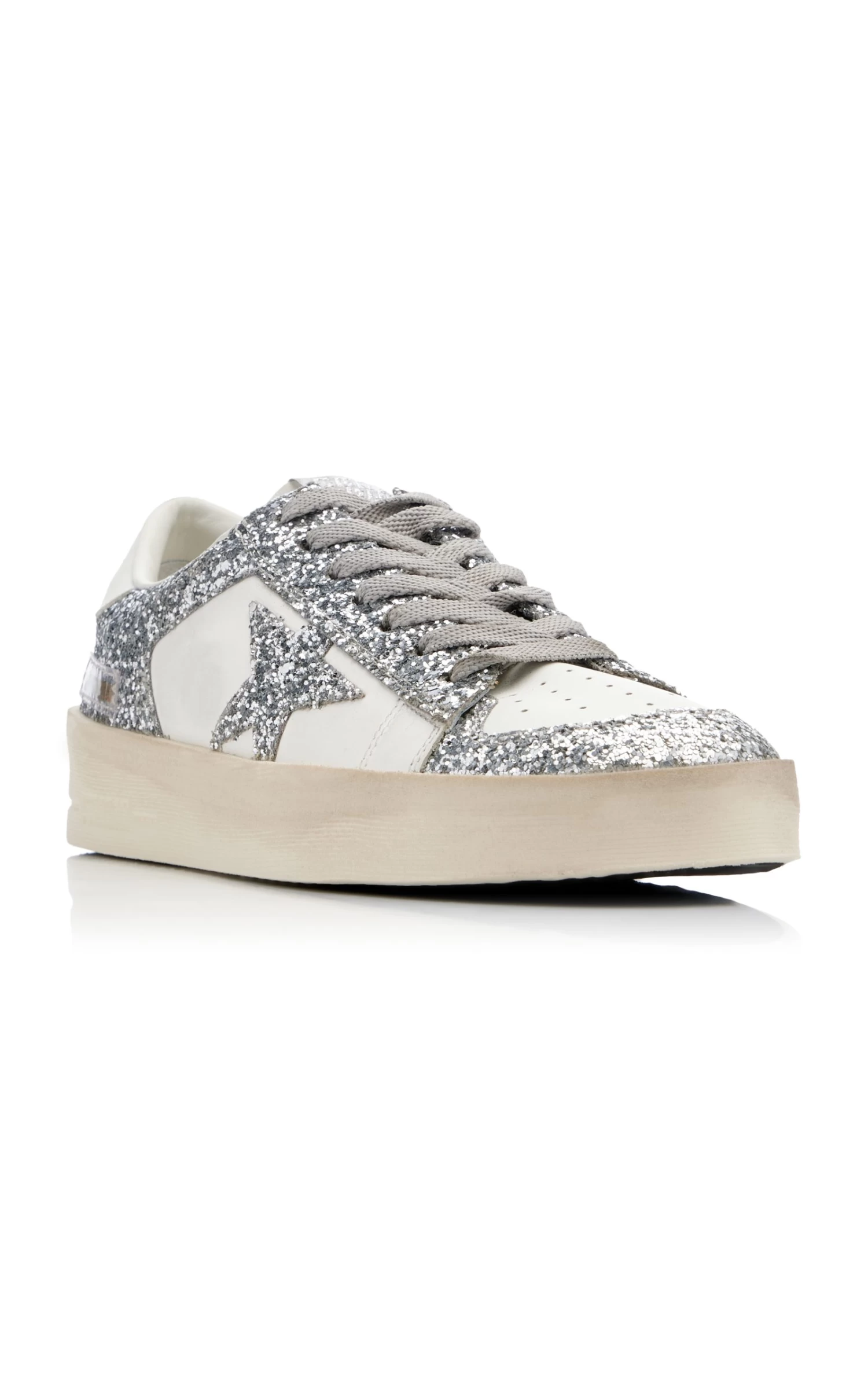 Golden Goose Stardan Glittered Leather Sneakers 5 Golden Goose Stardan Glittered Leather Sneakers - Image 3