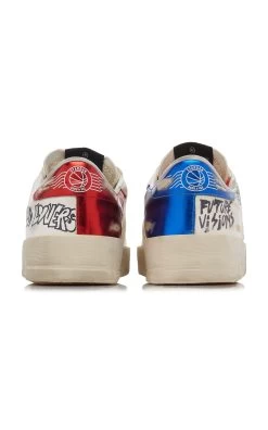 Golden Goose Stardan Leather Sneakers 12 Golden Goose Stardan Leather Sneakers -Lady Fashion Store golden goose white stardan leather sneakers 3 3