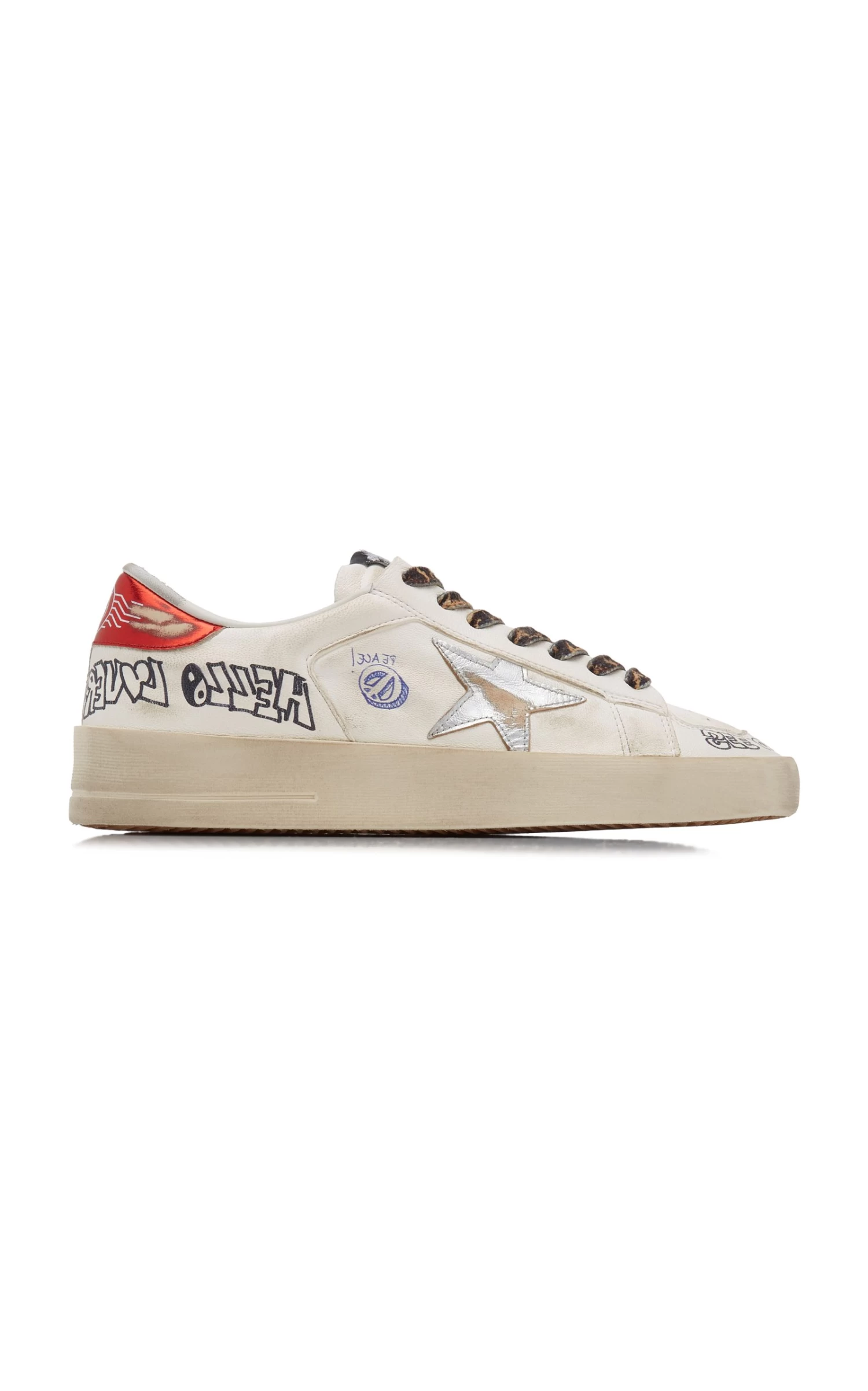 Golden Goose Stardan Leather Sneakers 7 Golden Goose Stardan Leather Sneakers - Image 5