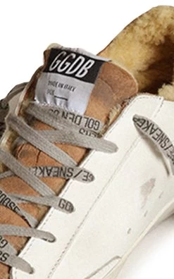 Golden Goose Super-Star Skate Leather Sneakers -Lady Fashion Store golden goose white super star skate leather upper forated star leather heel 5