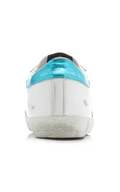 Golden Goose Superstar Distressed Leather Sneakers 9 Golden Goose Superstar Distressed Leather Sneakers -Lady Fashion Store golden goose white superstar leather sneaker 3 2