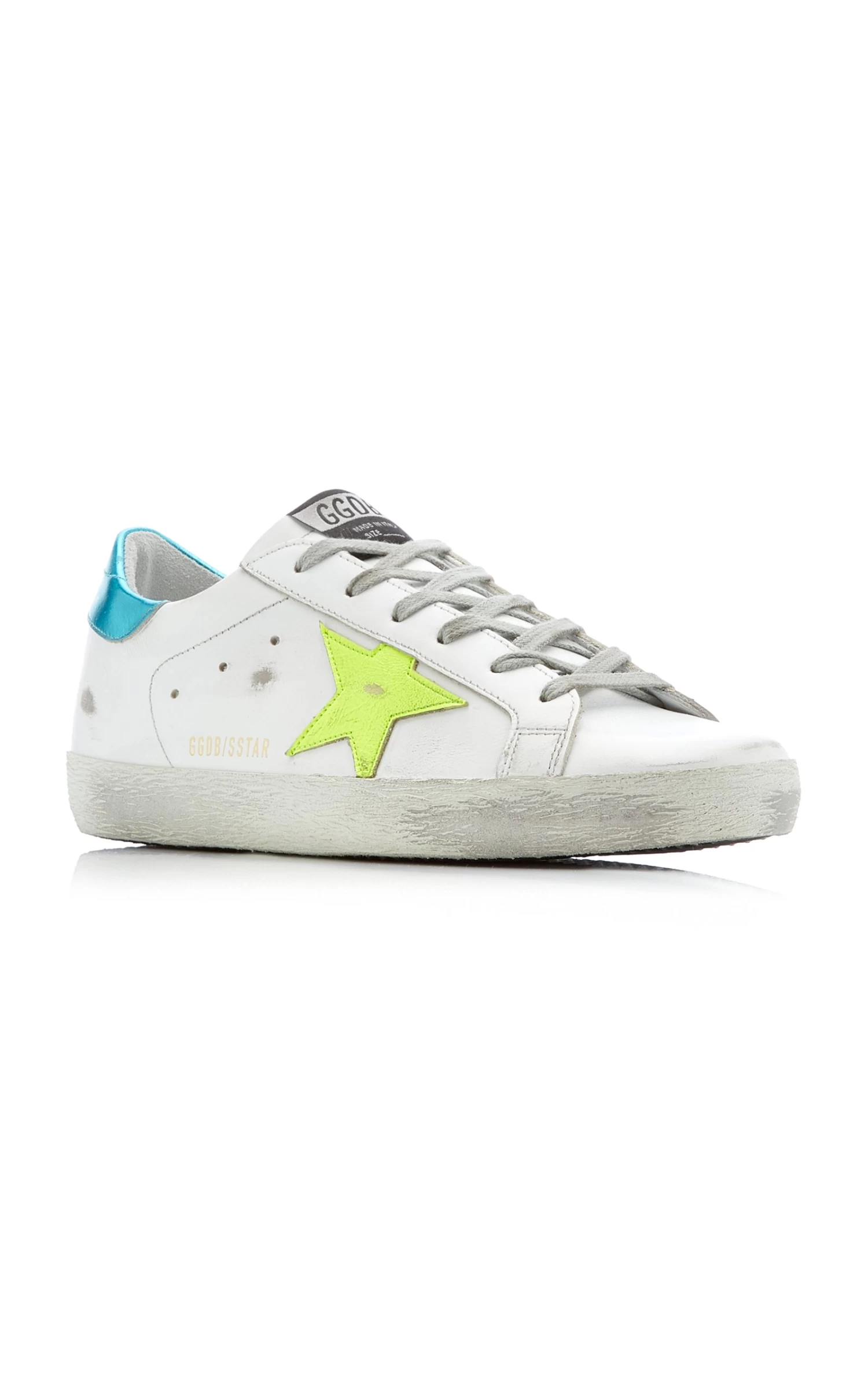 Golden Goose Superstar Distressed Leather Sneakers 6 Golden Goose Superstar Distressed Leather Sneakers - Image 4