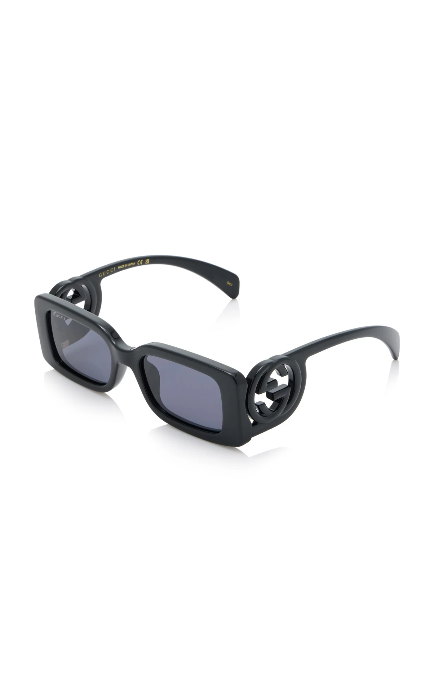 Gucci Chaise-Longue Square-Frame Acetate Sunglasses 5 Gucci Chaise-Longue Square-Frame Acetate Sunglasses - Image 3