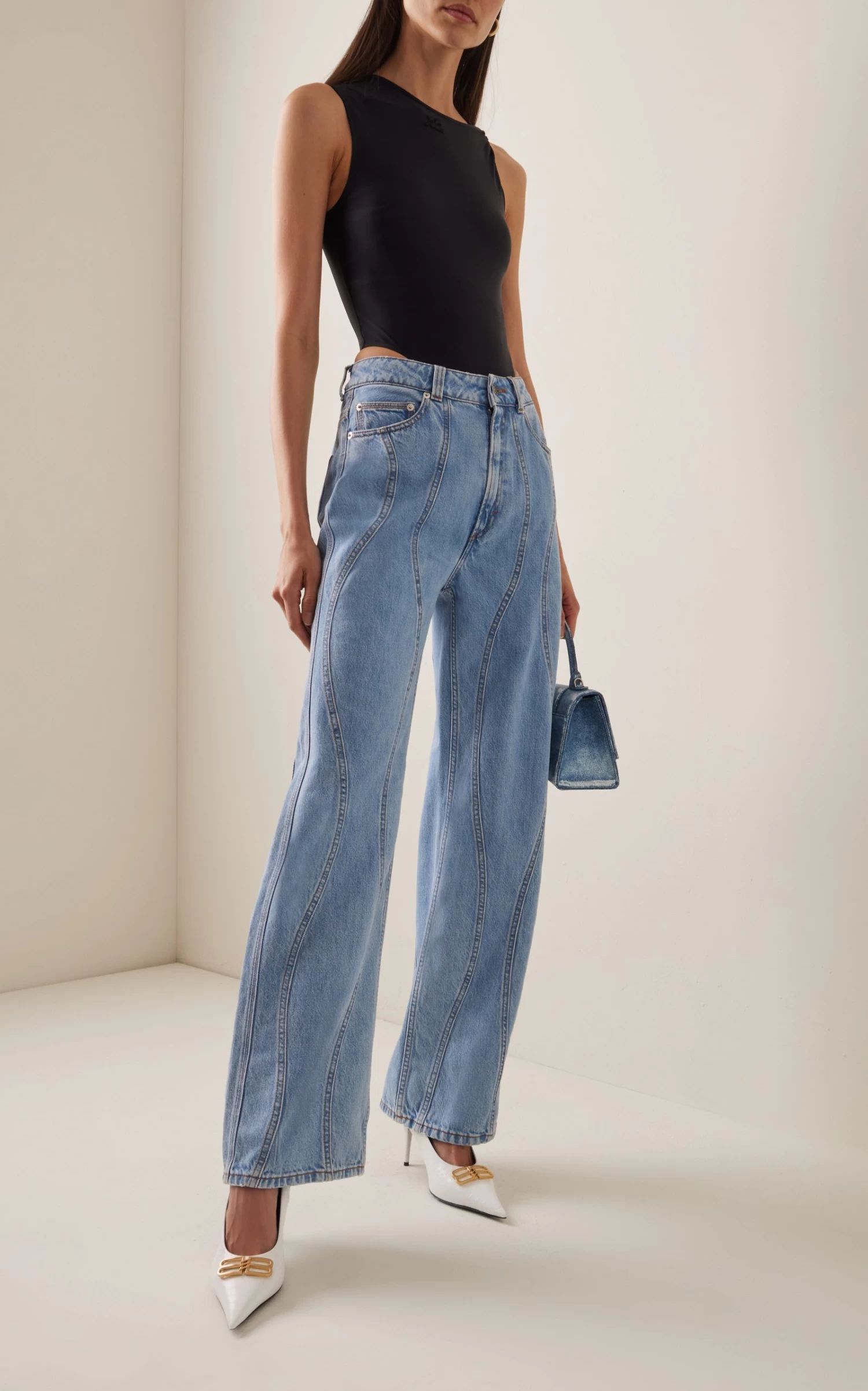 Haikure Winona Rigid High-Rise Wide-Leg Jeans 3 Haikure Winona Rigid High-Rise Wide-Leg Jeans