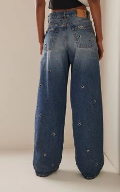 Haikure Exclusive Bethany Wide-Leg Jeans 8 Haikure Exclusive Bethany Wide-Leg Jeans -Lady Fashion Store haikure medium wash exclusive bethany mid blue 2