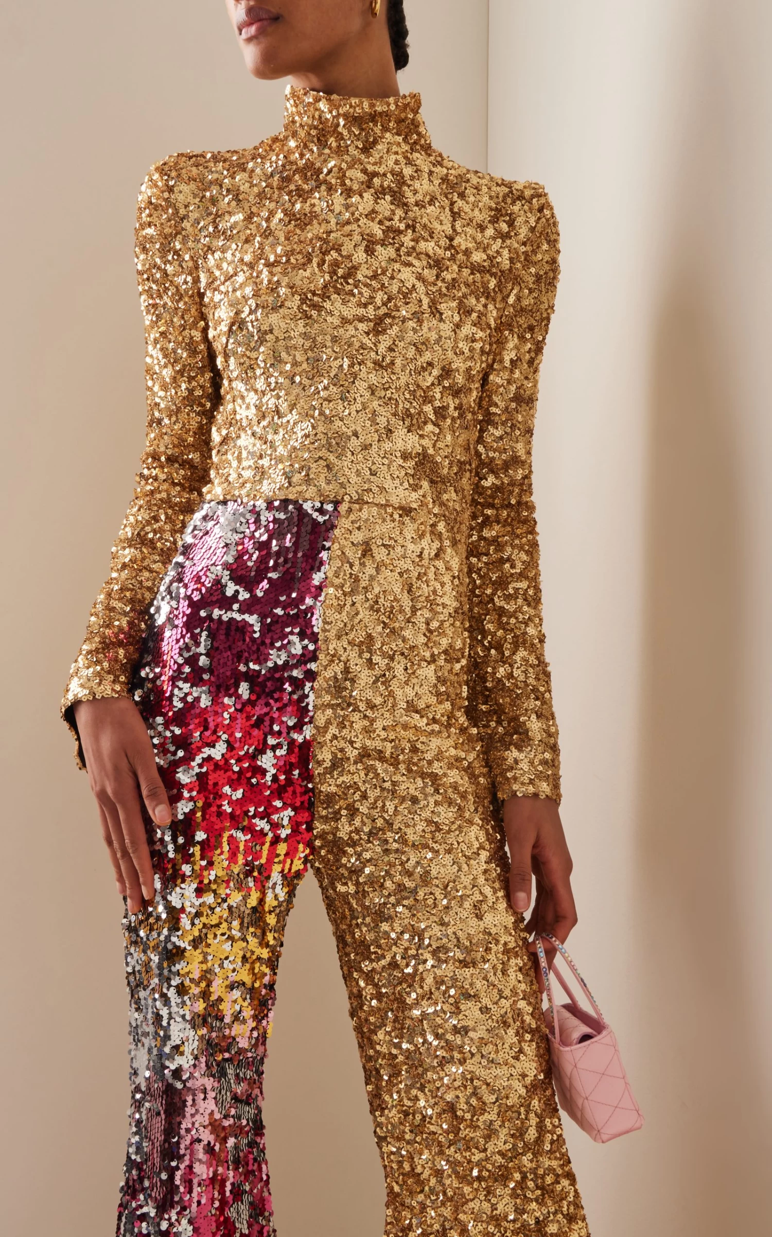 Exclusive Classic Sequin Jumpsuit 4 Exclusive Classic Sequin Jumpsuit - Image 2