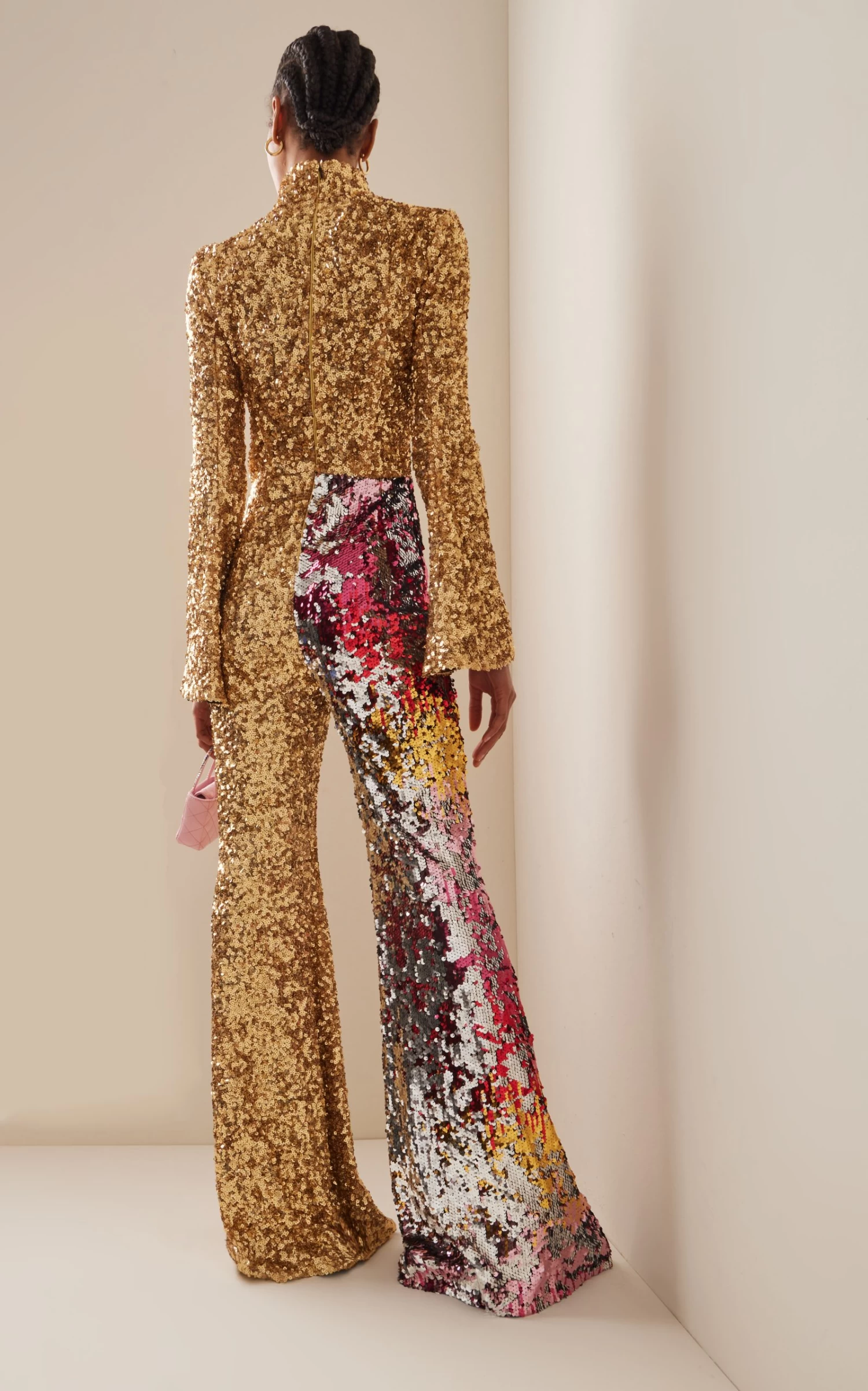 Exclusive Classic Sequin Jumpsuit 5 Exclusive Classic Sequin Jumpsuit - Image 3