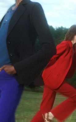 Sig Check-Jacquard Cotton Pants 12 Sig Check-Jacquard Cotton Pants -Lady Fashion Store high sport blue sig pant 3