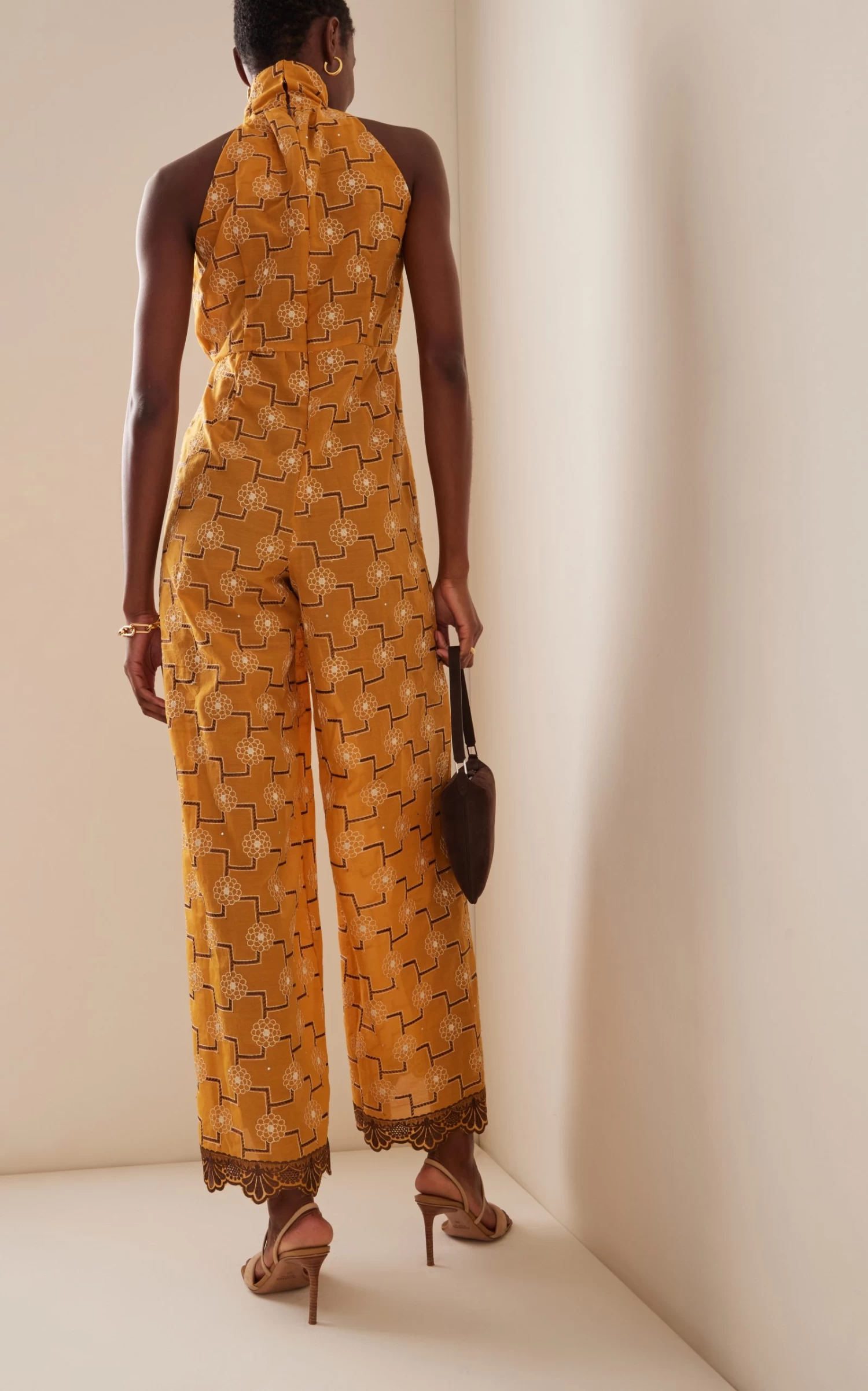 Oya Palazzo Cotton Voile Jumpsuit 5 Oya Palazzo Cotton Voile Jumpsuit - Image 3