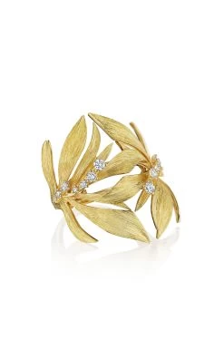 Bahia 18K Yellow Gold Diamond Ring