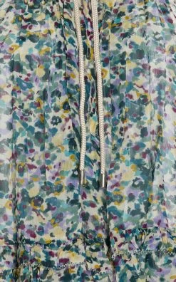 Isabel Marant Etoile Fabino Blouse -Lady Fashion Store isabel marant etoile green fabino gc 4