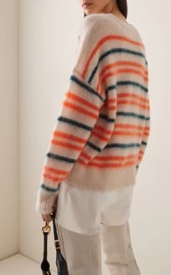 Isabel Marant Etoile Drussell Knit Top 8 Isabel Marant Etoile Drussell Knit Top -Lady Fashion Store isabel marant etoile orange knitwear drussell 2