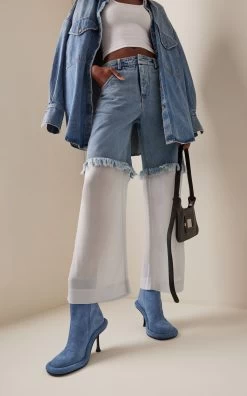 JW Anderson Bumper Suede Ankle Boots