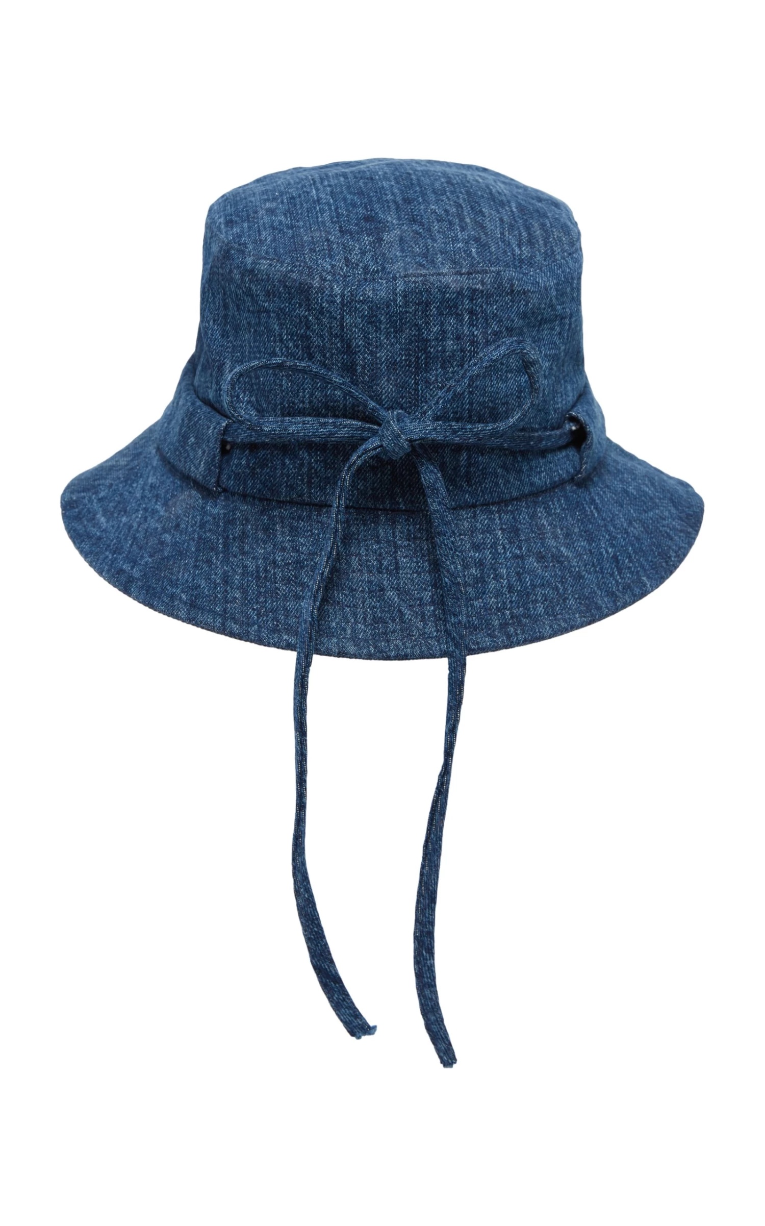 Jacquemus Le Bob Gadjo Cotton Denim Bucket Hat 4 Jacquemus Le Bob Gadjo Cotton Denim Bucket Hat - Image 2