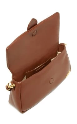 Jacquemus Le Bambimou Padded Leather Bag -Lady Fashion Store jacquemus brown le bambimou 4