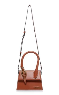 Jacquemus Le Chiquito Moyen Buckled Leather Bag 11 Jacquemus Le Chiquito Moyen Buckled Leather Bag -Lady Fashion Store jacquemus brown le chiquito moyen boucle 3