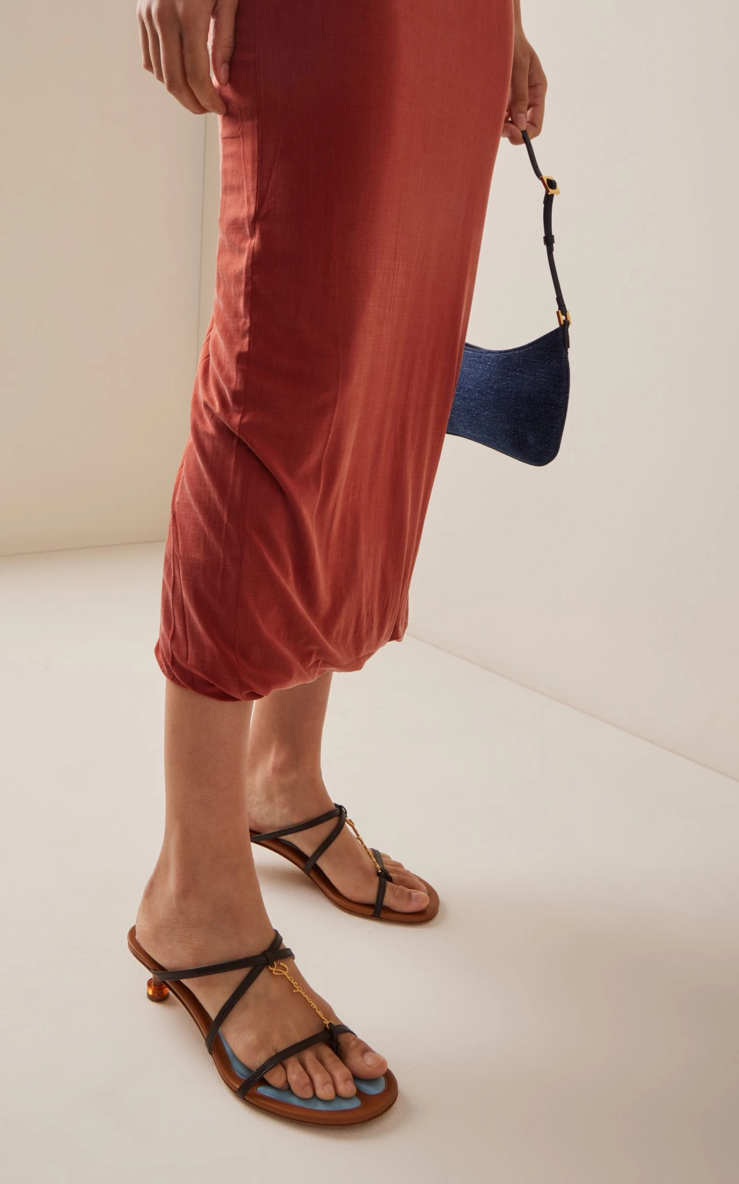 Jacquemus Basses Pralu Leather Sandals 3 Jacquemus Basses Pralu Leather Sandals