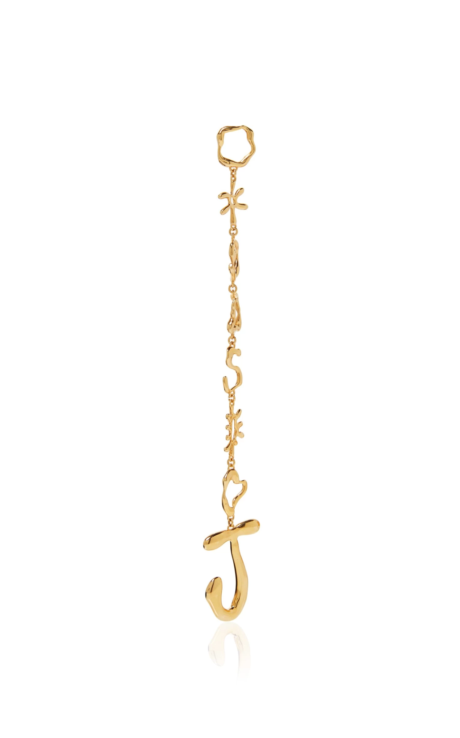 Jacquemus Les Boucles J Gold-Tone Earring 5 Jacquemus Les Boucles J Gold-Tone Earring - Image 3