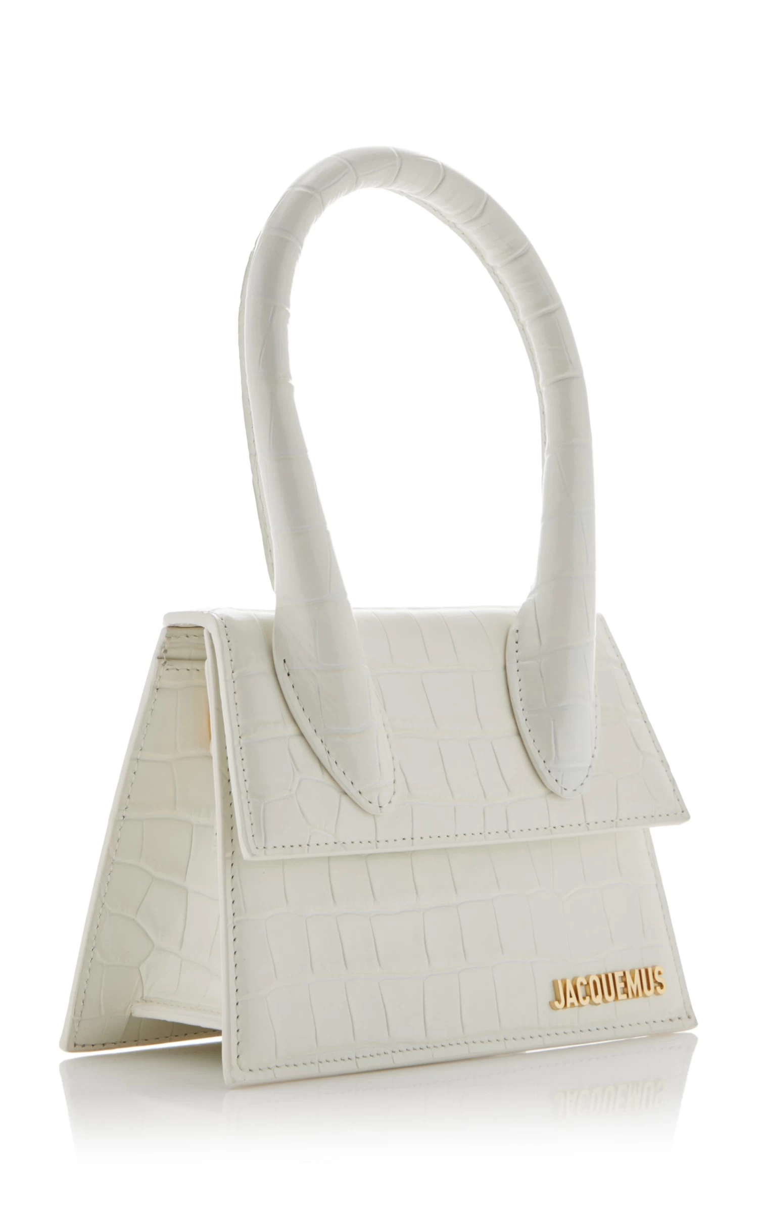 Jacquemus Le Chiquito Moyen Croc-Effect Leather Bag 4 Jacquemus Le Chiquito Moyen Croc-Effect Leather Bag - Image 2