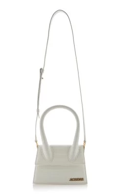 Jacquemus Le Chiquito Moyen Croc-Effect Leather Bag 10 Jacquemus Le Chiquito Moyen Croc-Effect Leather Bag -Lady Fashion Store jacquemus ivory le chiquito moyen 3