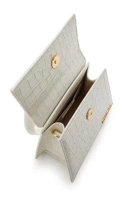 Jacquemus Le Chiquito Moyen Croc-Effect Leather Bag 11 Jacquemus Le Chiquito Moyen Croc-Effect Leather Bag -Lady Fashion Store jacquemus ivory le chiquito moyen 4