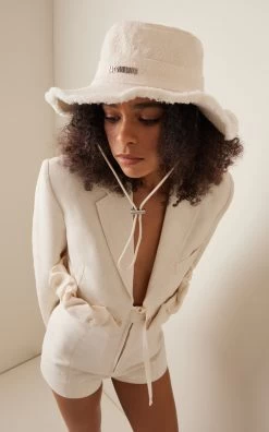 Jacquemus Le Bob Artichaut Boucle Bucket Hat
