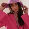 Jacquemus Le Bob Artichaut Cotton Bucket Hat -Lady Fashion Store jacquemus purple le bob artichaut cotton bucket hat