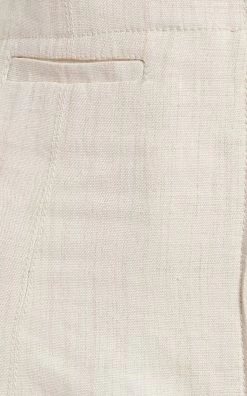 Jacquemus Areia High-Rise Linen-Blend Shorts 9 Jacquemus Areia High-Rise Linen-Blend Shorts -Lady Fashion Store jacquemus white le short areia 3