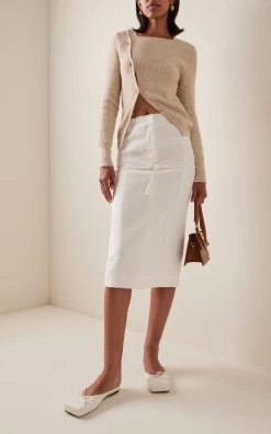 Jacquemus Leather Ballet Mules