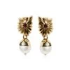 Amie 18k Gold Vermeil Drops -Lady Fashion Store jasmin sparrow gold amie 18k gold vermeil drops