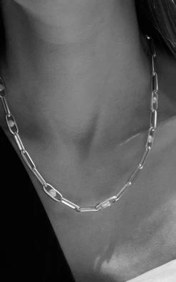 Victorie Sterling Silver Necklace -Lady Fashion Store jasmin sparrow silver victorie sterling silver necklace 3