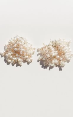 Mermaid Pearl Earrings 7 Mermaid Pearl Earrings -Lady Fashion Store jasmin sparrow white mermaid pearl earrings 2