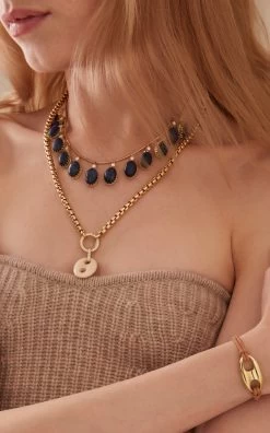 The Stone Mariener 18k Yellow Gold, Mother Of Pearl And Diamond Charm