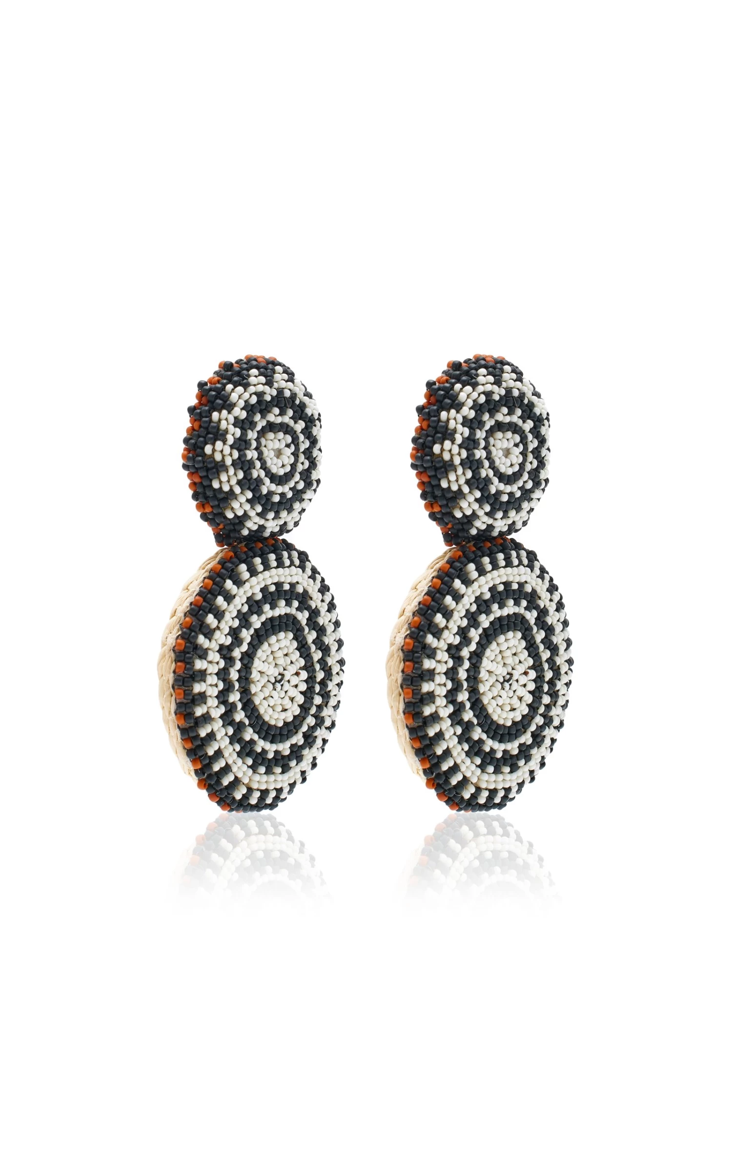 JOHANNA ORTIZ Iraca Palm Beaded Earrings 6 JOHANNA ORTIZ Iraca Palm Beaded Earrings - Image 4