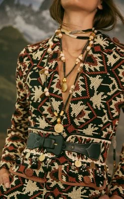 JOHANNA ORTIZ Soulful Dance Belt 7 JOHANNA ORTIZ Soulful Dance Belt -Lady Fashion Store johanna ortiz black soulful dance belt 1