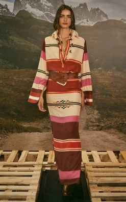 JOHANNA ORTIZ Lenguas Perdidas Belt -Lady Fashion Store johanna ortiz brown lenguas perdidas belt 1