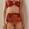 JOHANNA ORTIZ High Tide Bikini Top -Lady Fashion Store johanna ortiz red high tide bikini top