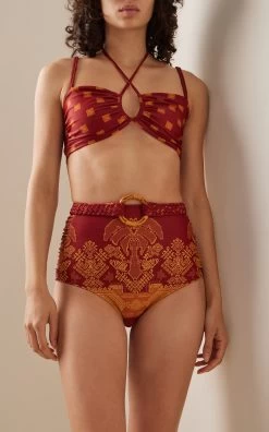 JOHANNA ORTIZ High Tide Bikini Top